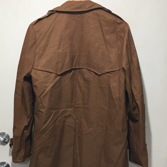 VINTAGE WEATHERLEADER TRENCH COATS SIZE L - Picture 6 of 7